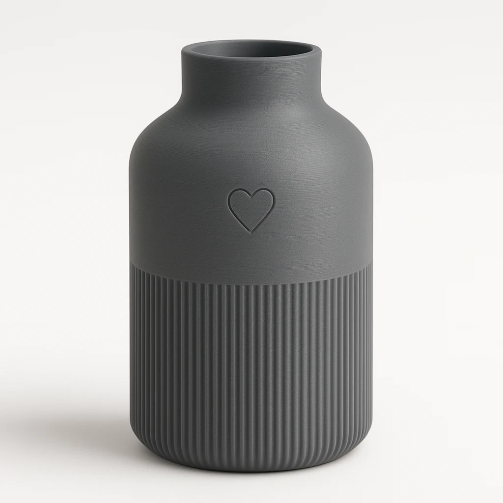Silo in Rookgrijs
